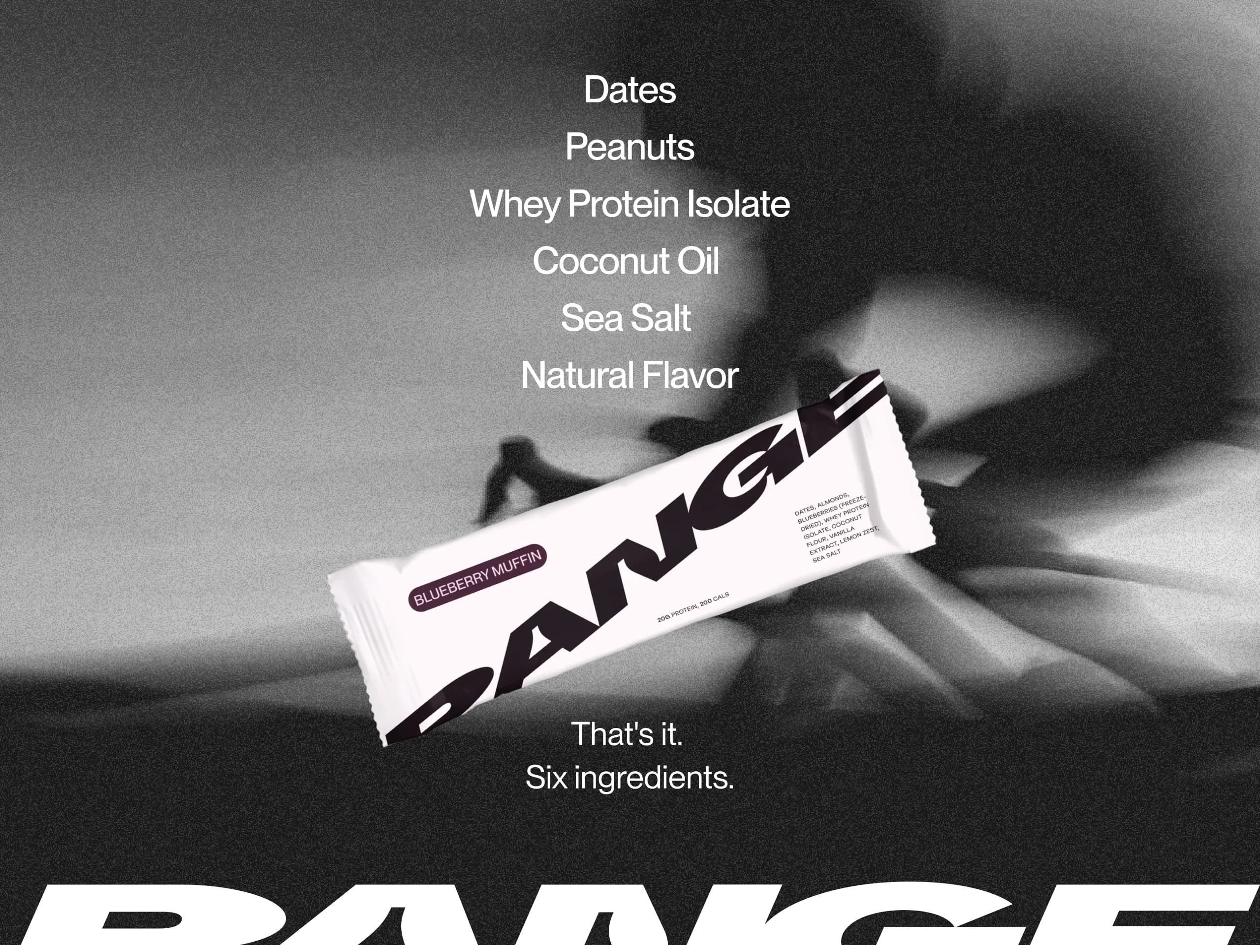 Range Protein — Protein bars for people who stay in motion